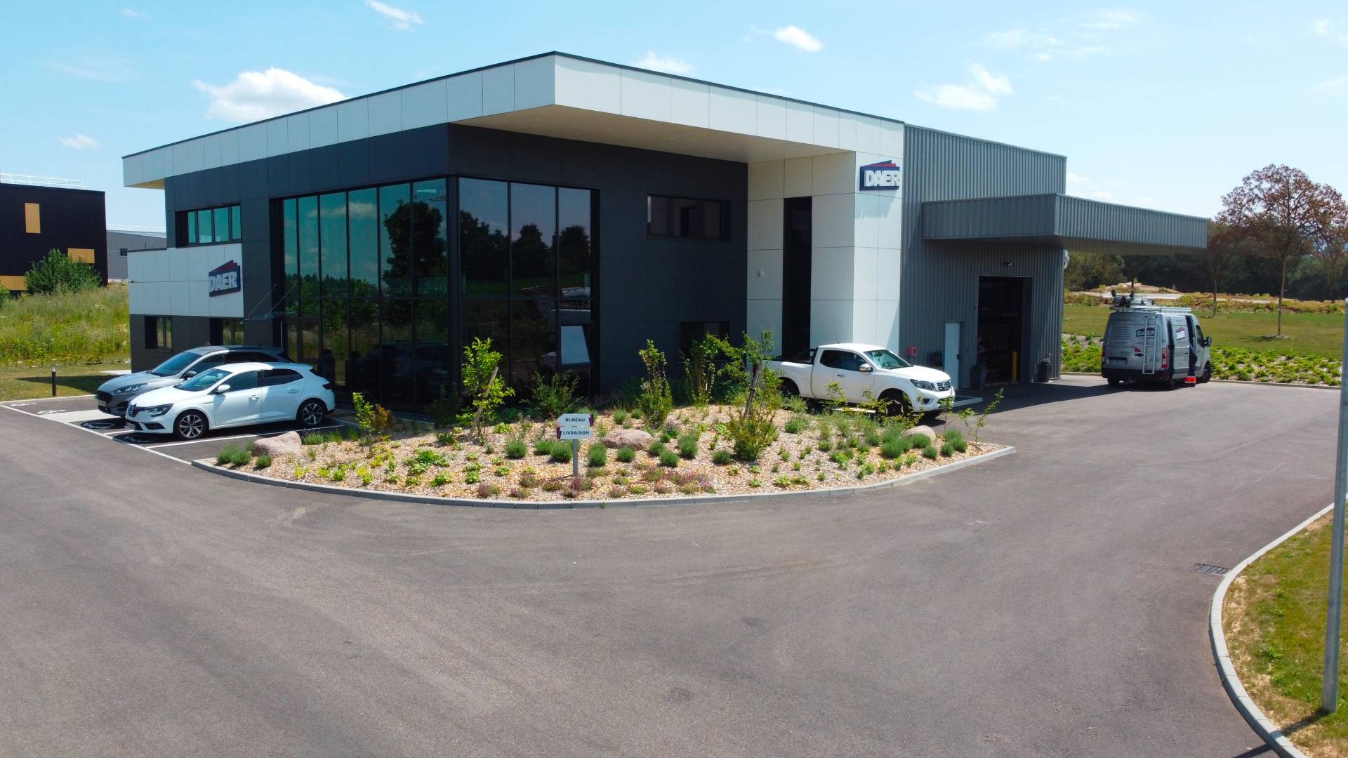 DAER NOUVEAU BATIMENT | DAER Entreprise d’ouverture automatique autour de Mulhouse et le Territoire de Belfort Illzach